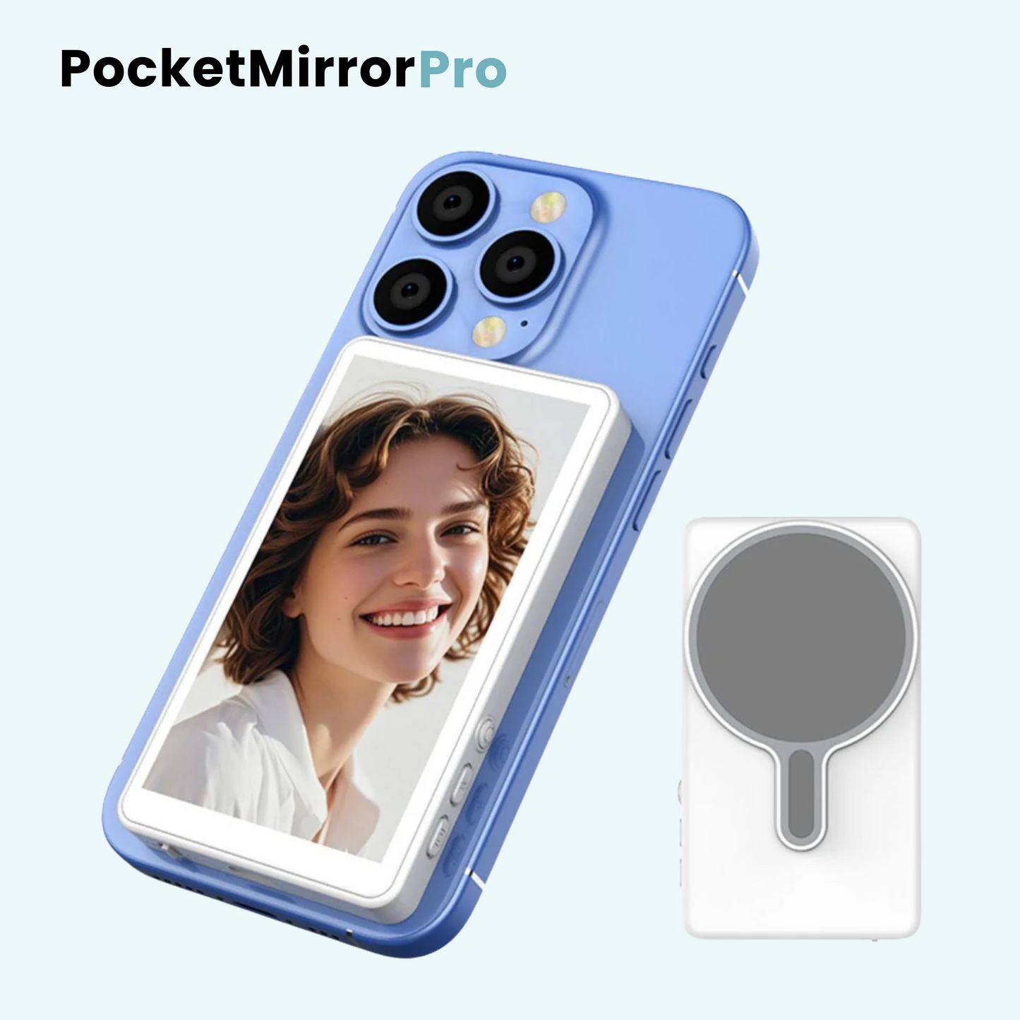 Magnetic Selfie Mirror Screen